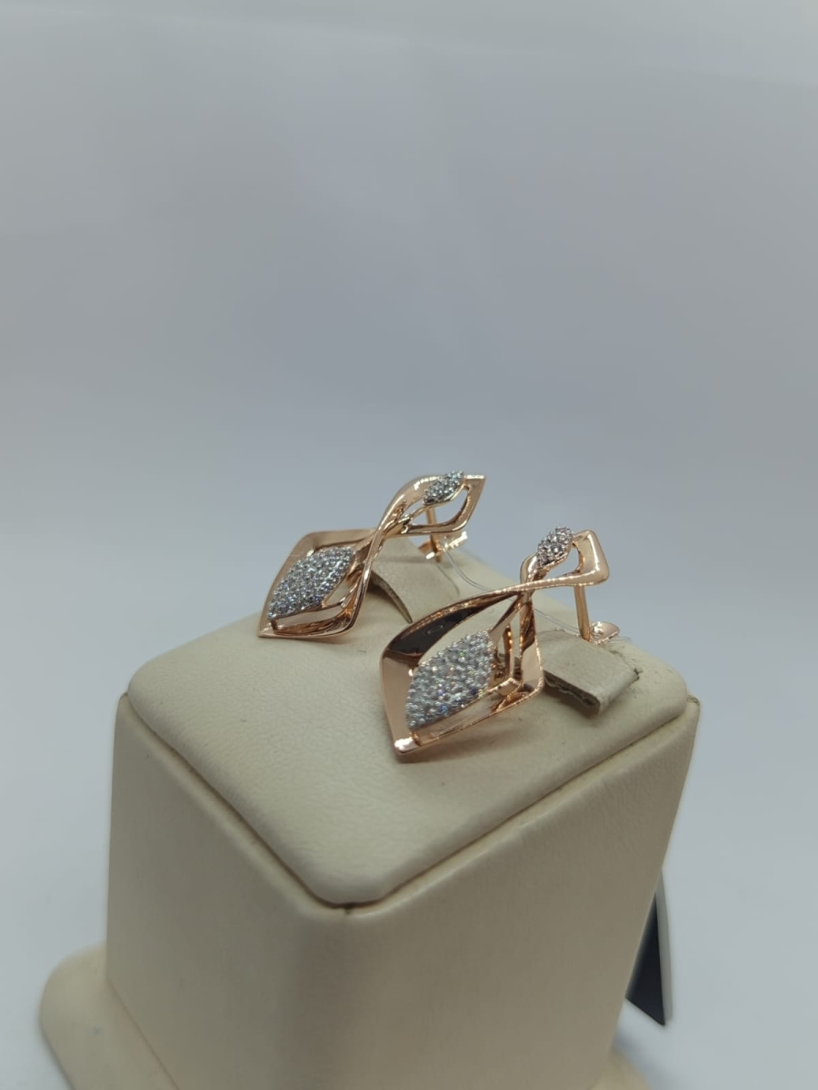 СЕРЬГИ С КАМНЯМИ (Au 585)