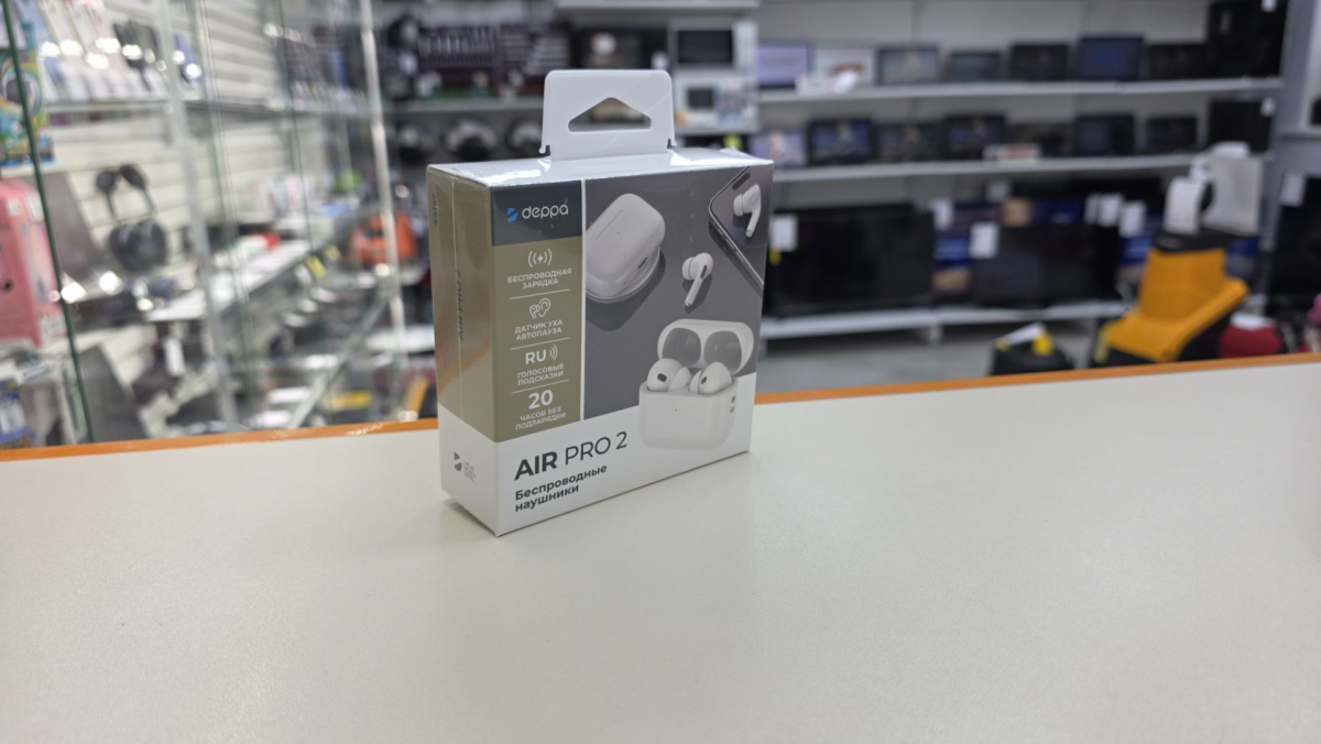 Наушники беспроводные Deppa 44167 Air Pro 2