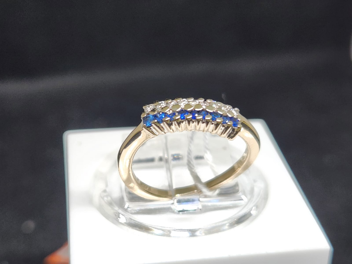 КОЛЬЦО БРИЛЛИАНТ Au 750