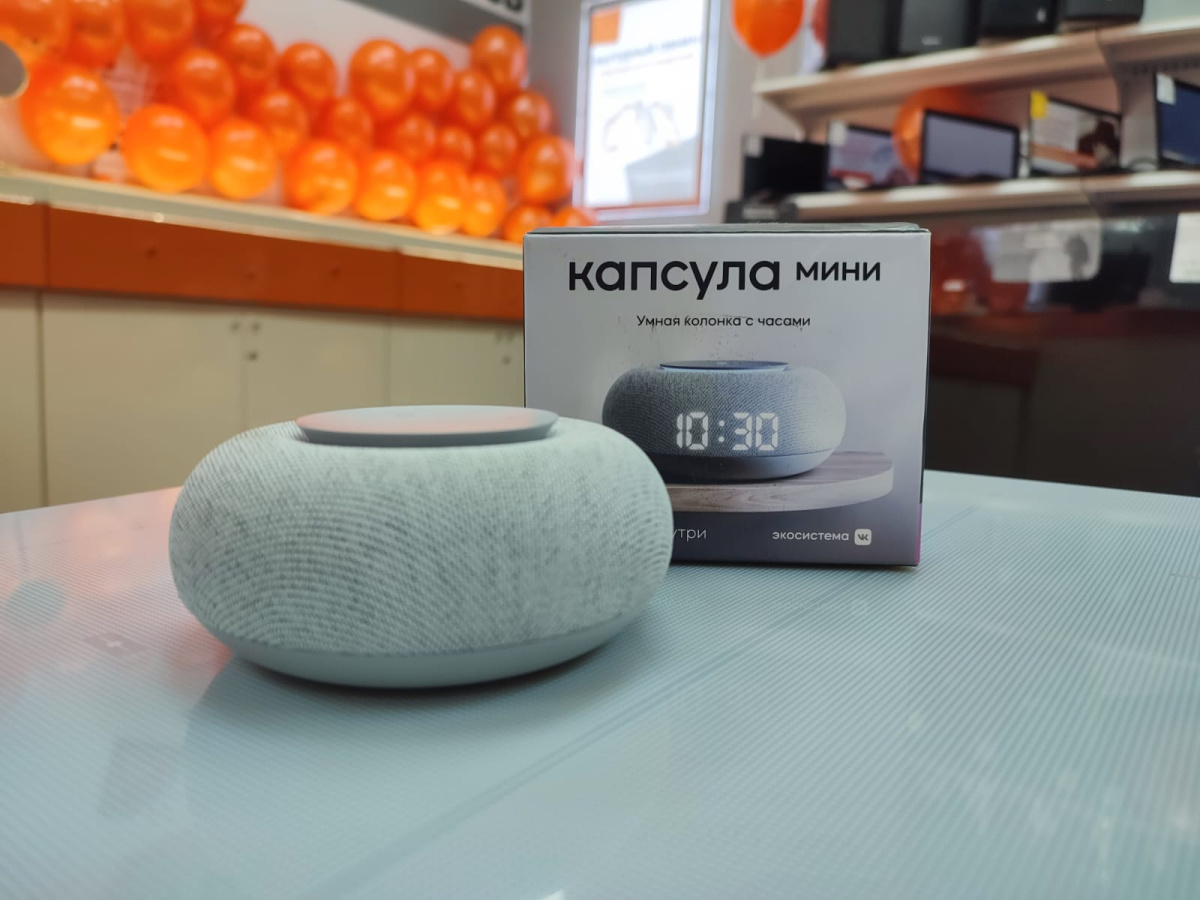 Умная колонка VK Капсула Мини