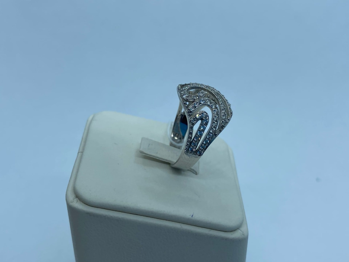 КОЛКМИ585 КОЛЬЦО С КАМНЯМИ (Au 585)