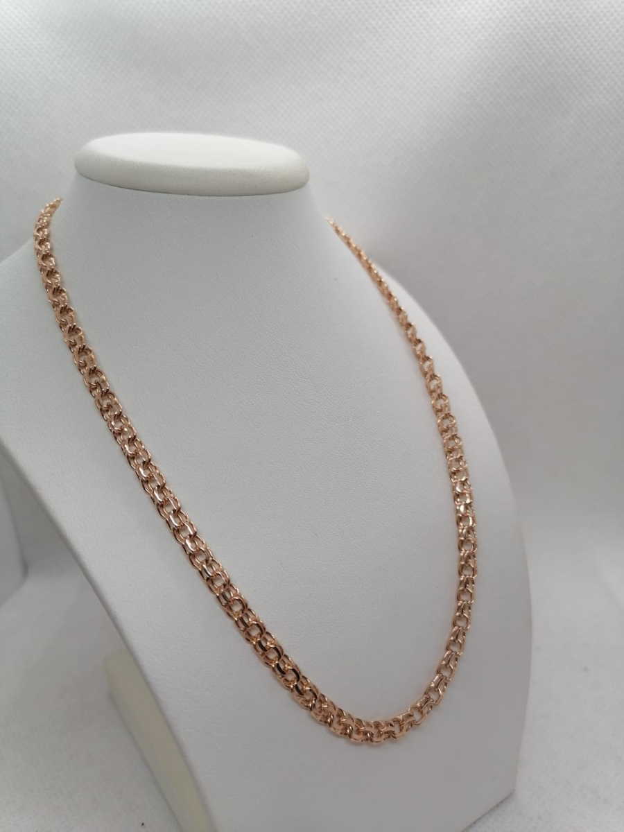 ЦЕПЬ ПОЛНОВЕСНАЯ Бисмарк (Au 585)