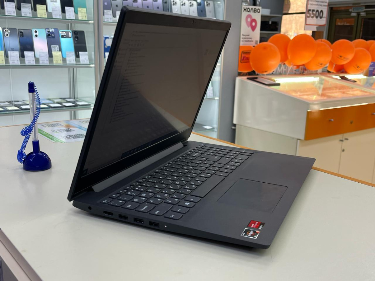 Ноутбук Lenovo; Ryzen 3 3250U, AMD Radeon (TM) Graphics, 12 Гб, 256 Гб, Нет