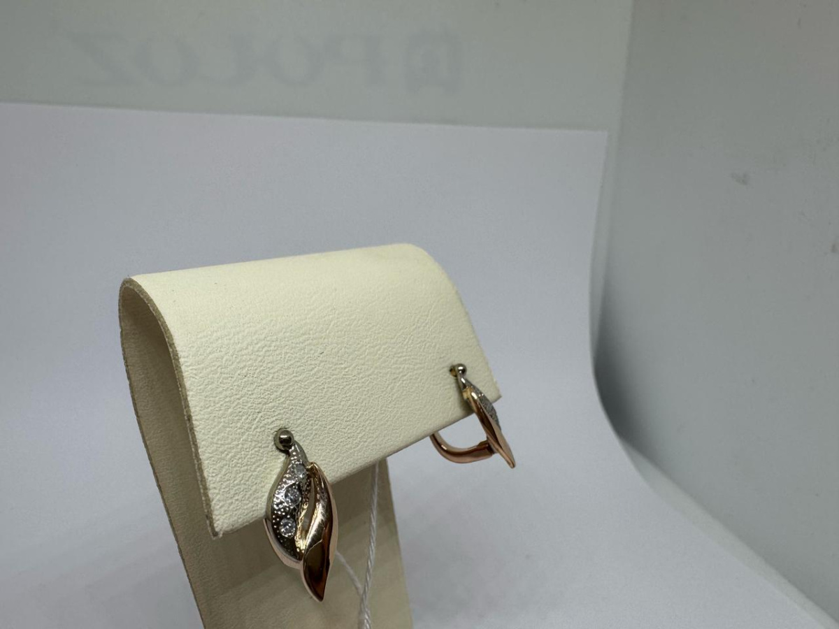 СЕРЬГИ БРИЛЛИАНТ (Au 585)