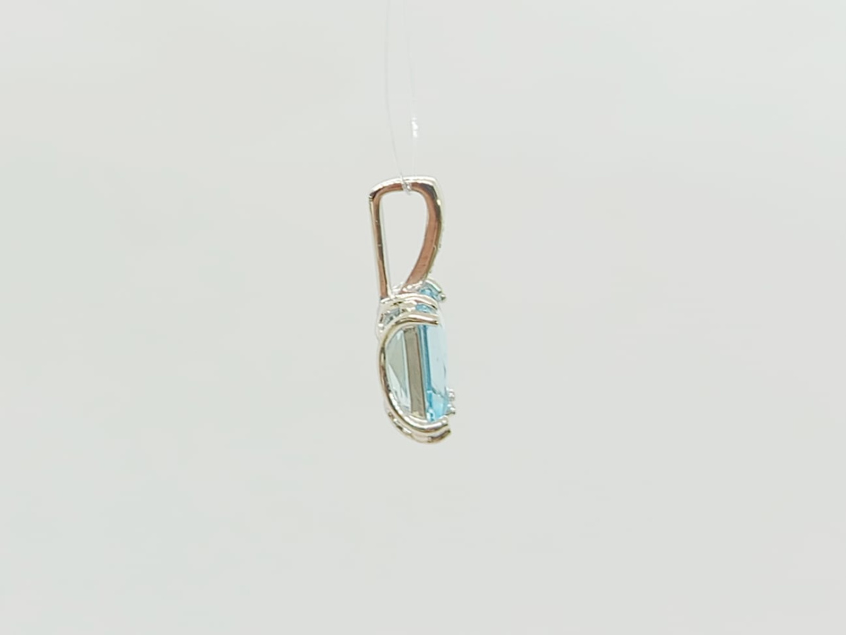 ПОДВЕСКА ТОПАЗ с камнями (Au 585)