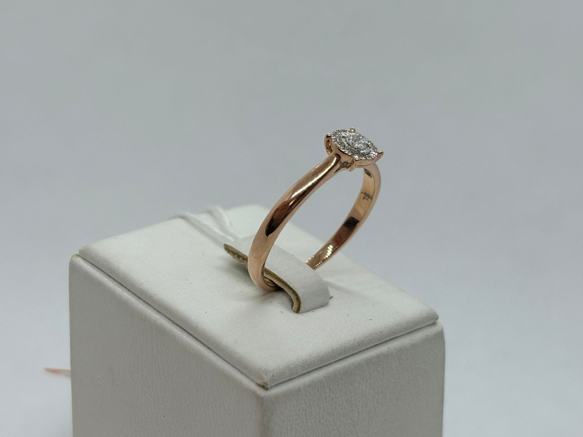 КОЛЬЦО БРИЛЛИАНТ Au 585