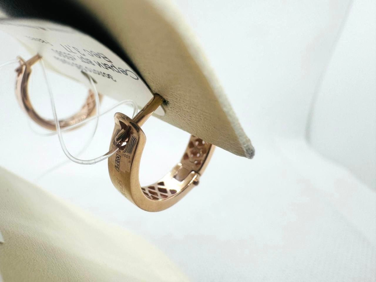 СЕРЬГИ С КАМНЯМИ (Au 585)