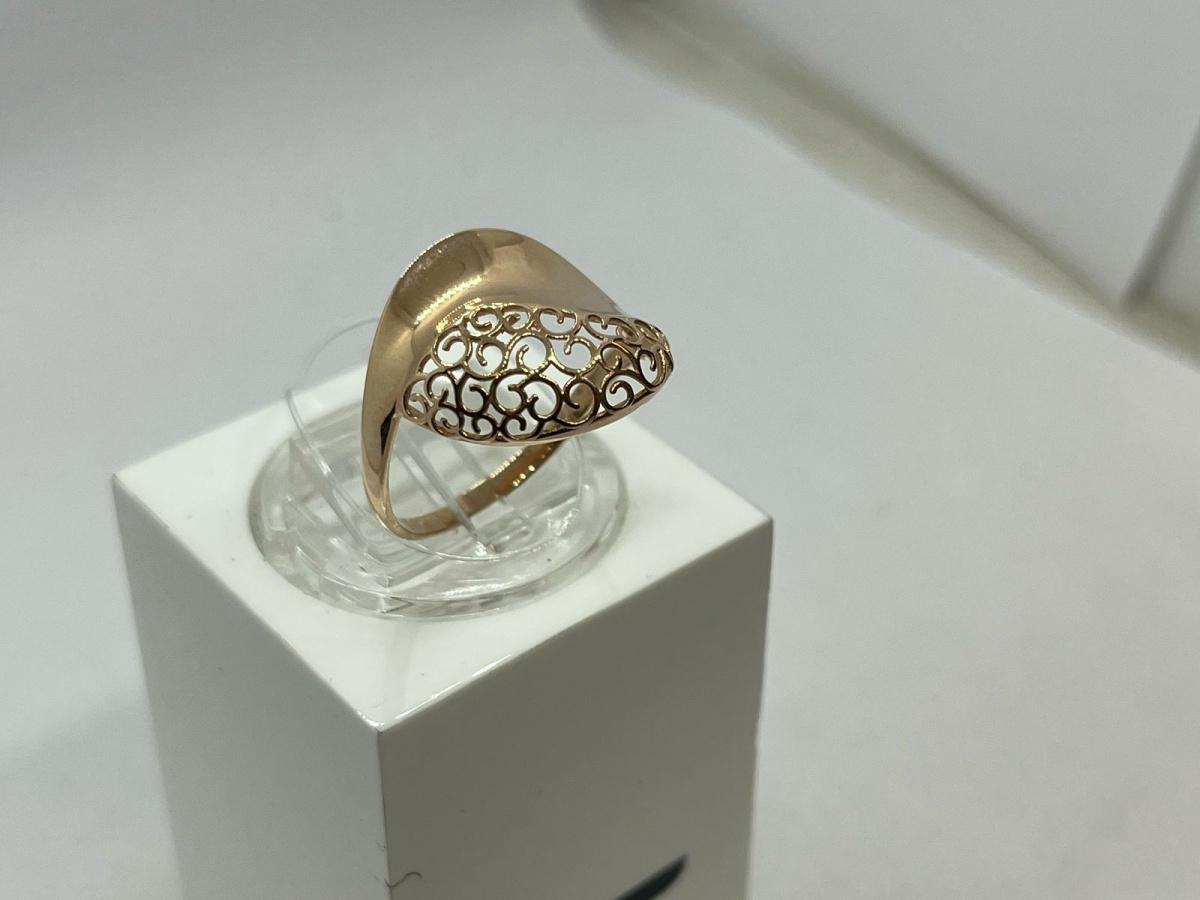 КОЛЬЦО БЕЗ КАМНЯ (Au 585)