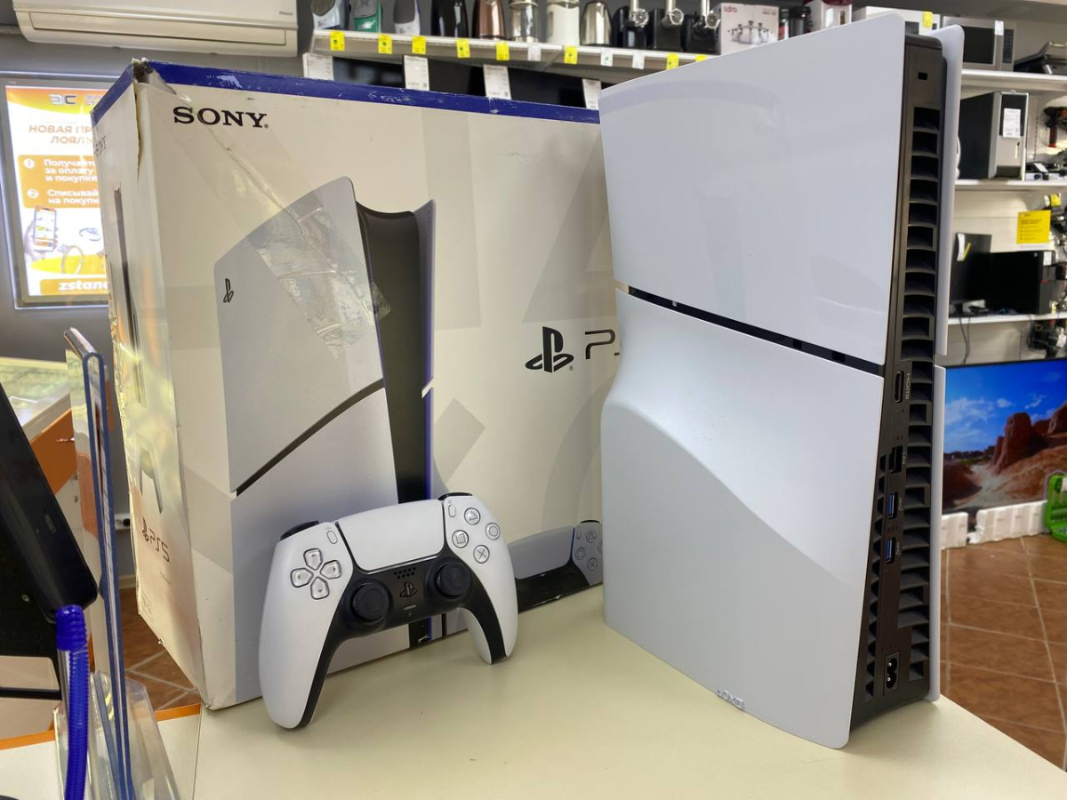 Игровая приставка PlayStation 5 Slim 1TB (С дисководом)