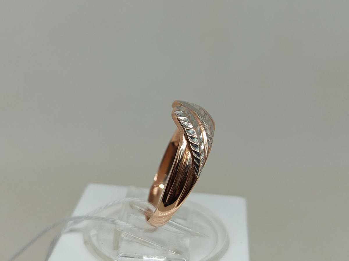 КОЛБКМ585 КОЛЬЦО БЕЗ КАМНЯ (Au 585)