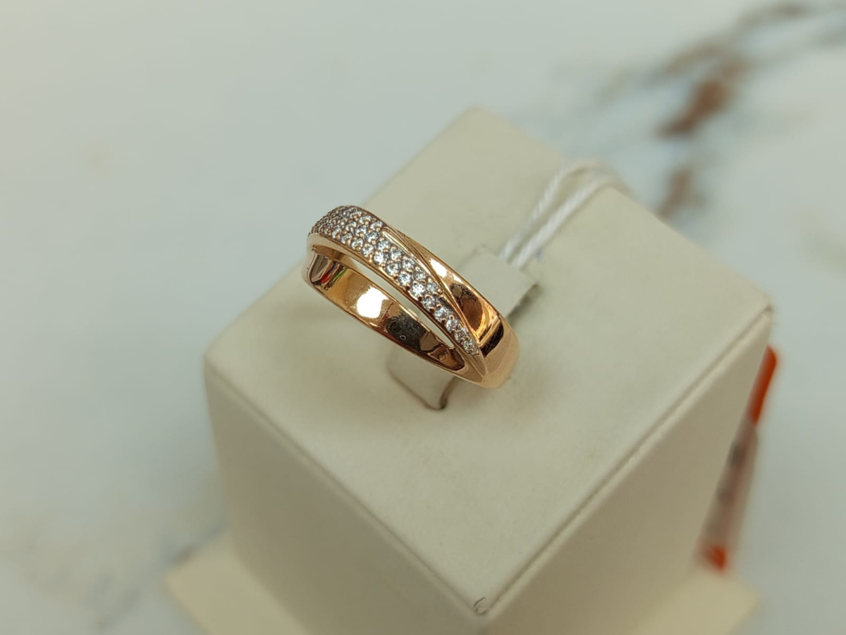 КОЛКМИ585 КОЛЬЦО С КАМНЯМИ (Au 585)