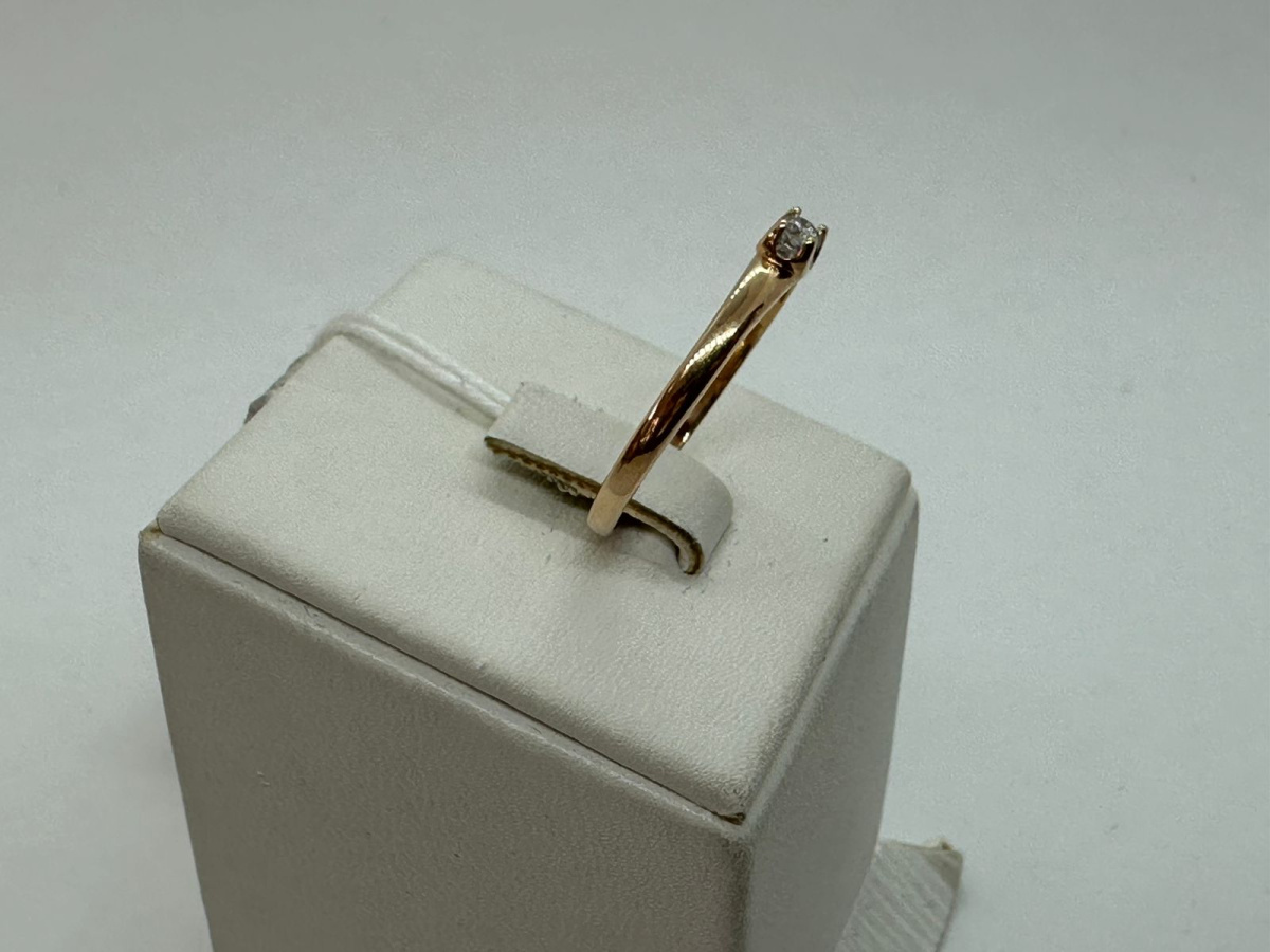 КОЛЬЦО БРИЛЛИАНТ Au 585