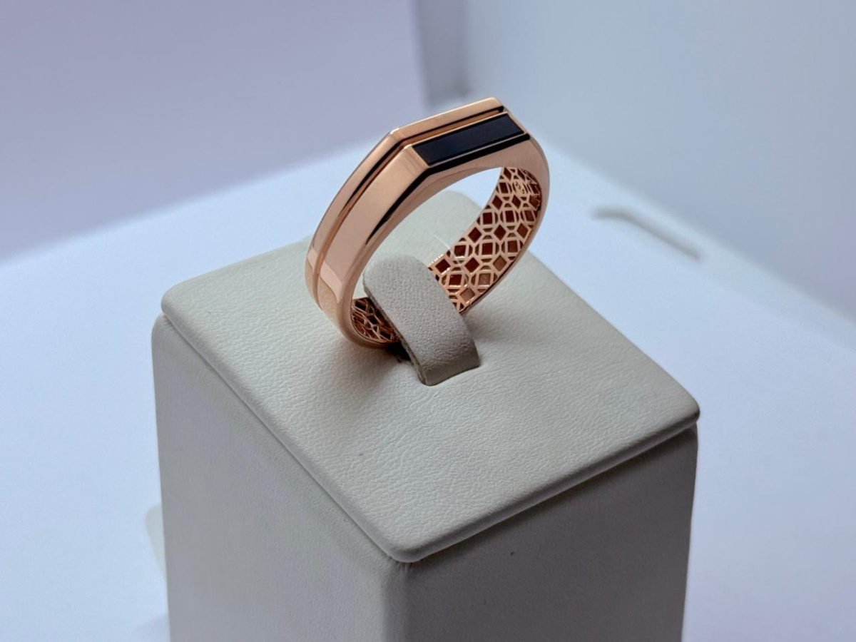 КОЛЬЦО ПЕЧАТКА с камнем (Au 585)