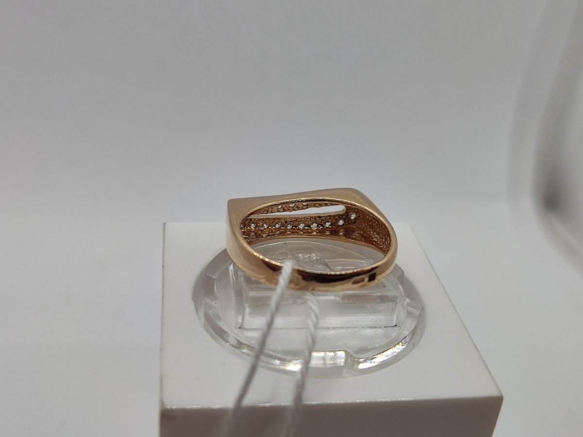 КОЛКМИ585 КОЛЬЦО С КАМНЯМИ (Au 585)