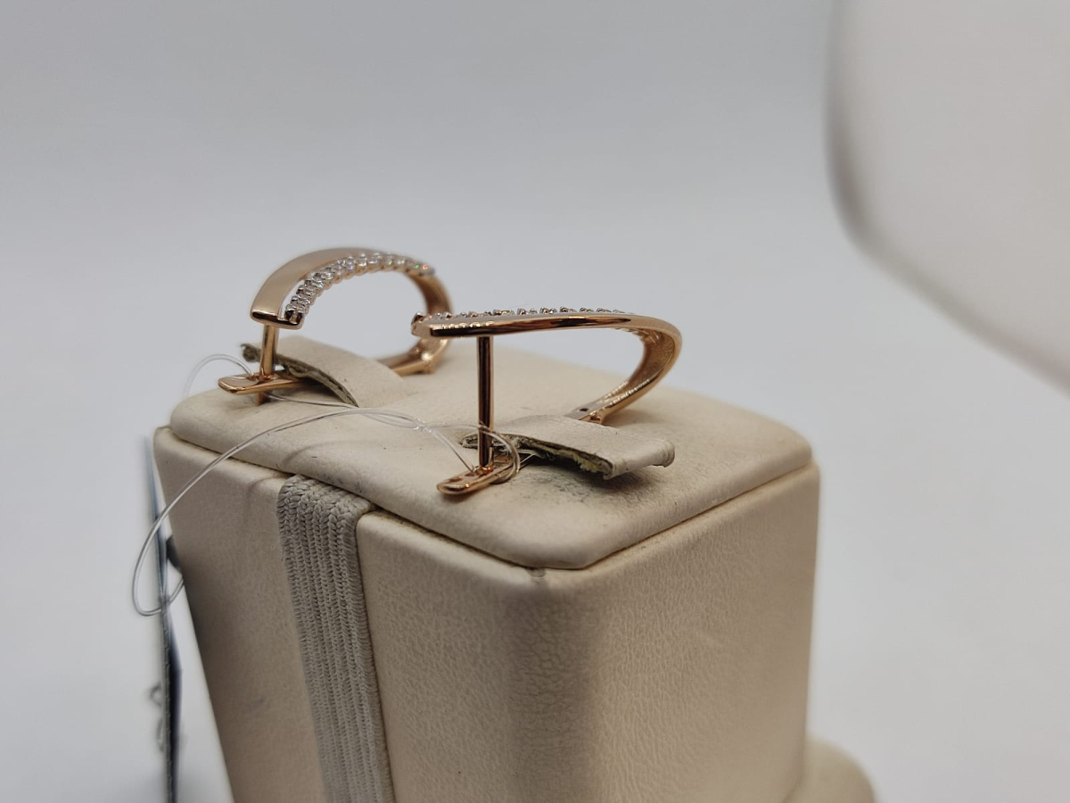 СЕРЬГИ С КАМНЯМИ (Au 585)