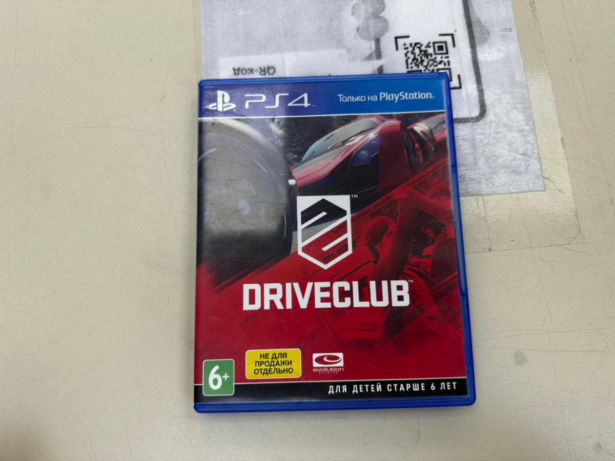 Игра Playstation 4 Driverclub