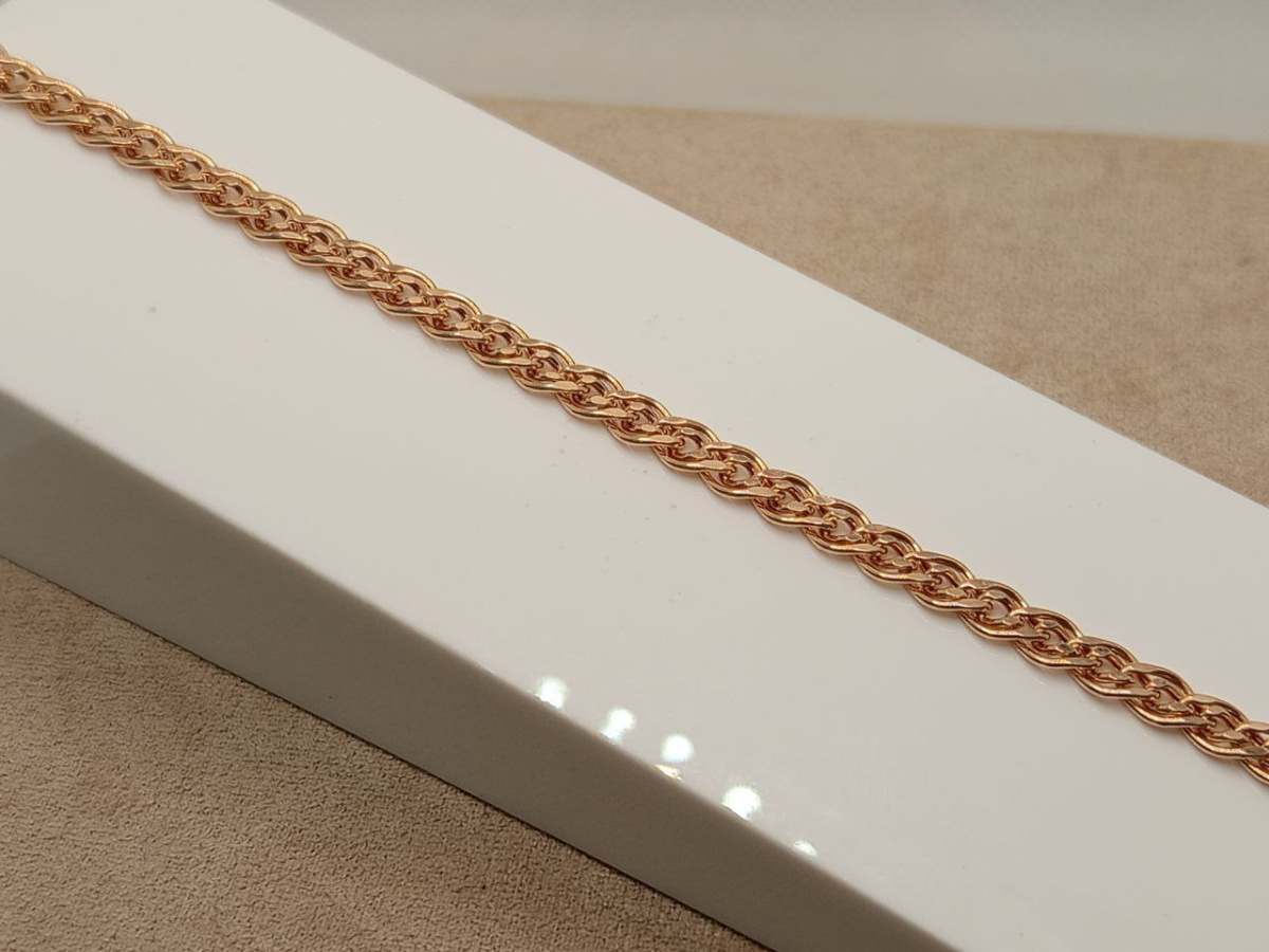 БРАСЛЕТ ПУСТОТЕЛЫЙ Нона (Au 585)