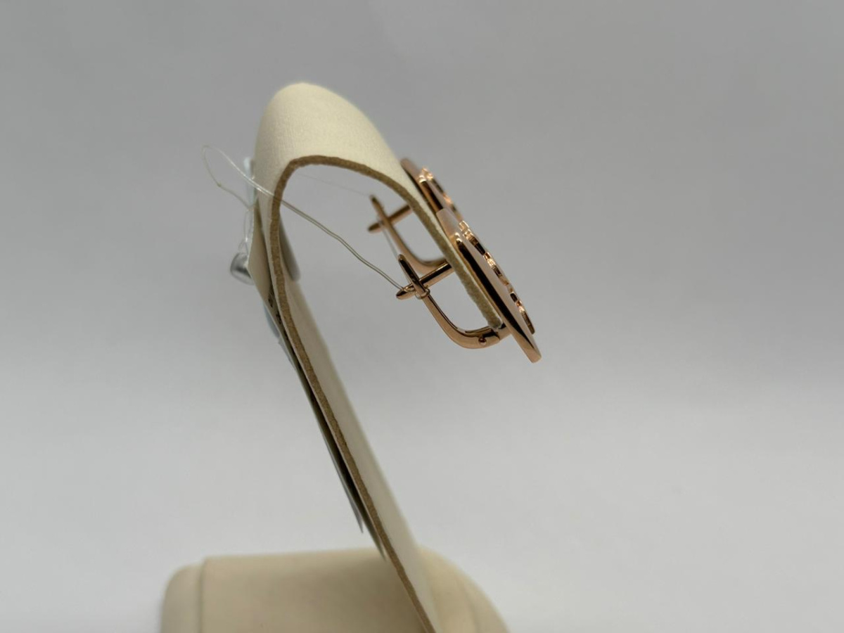 СЕРЬГИ БЕЗ КАМНЯ (Au 585)