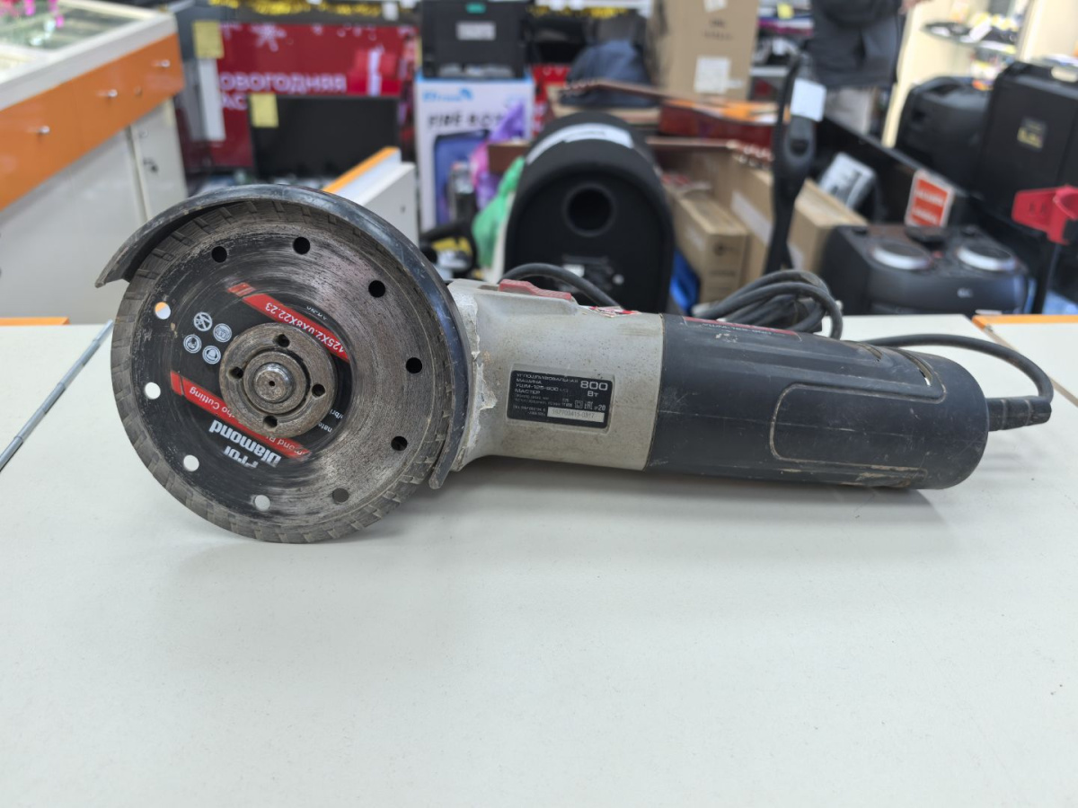 Угловая шлифмашина Зубр 125-800 М3