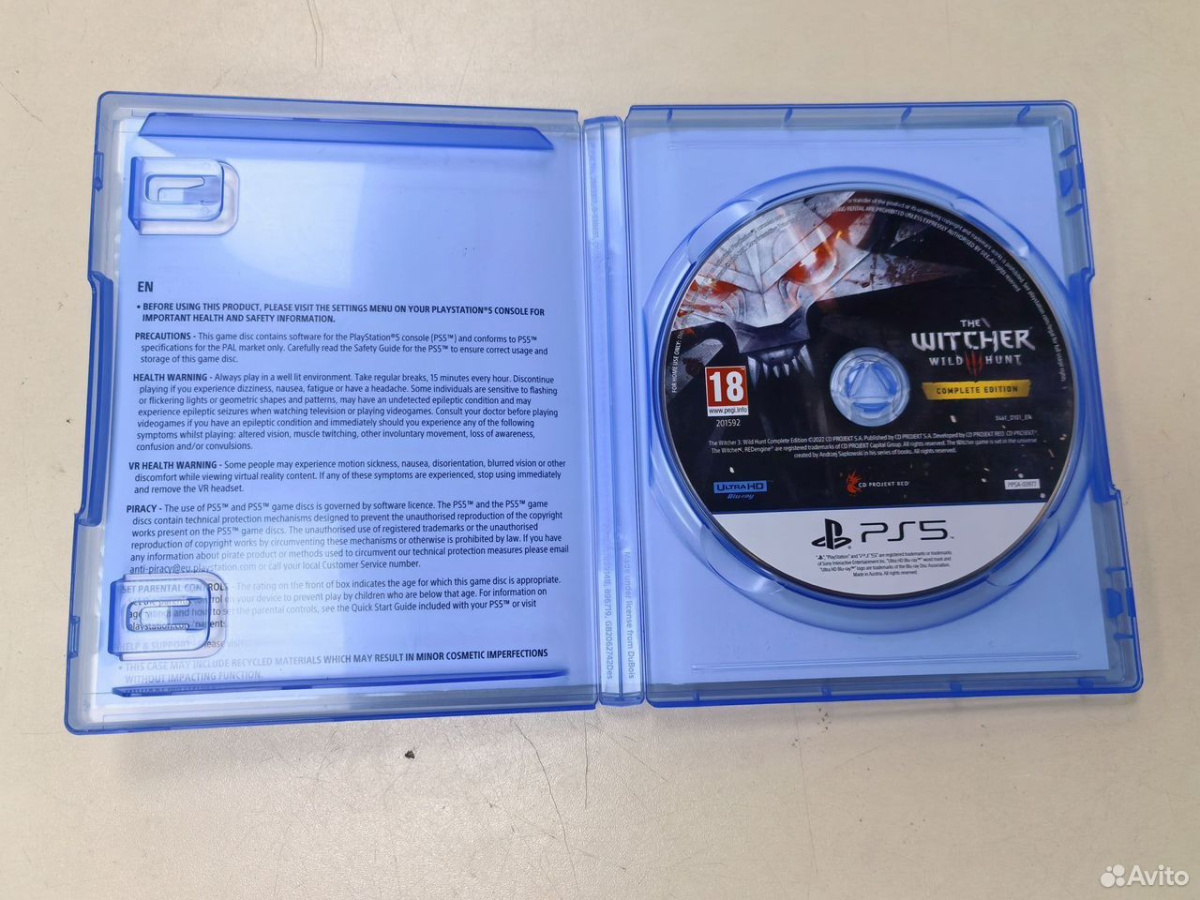 Игра Playstation 5 Witcher Wild Hunt