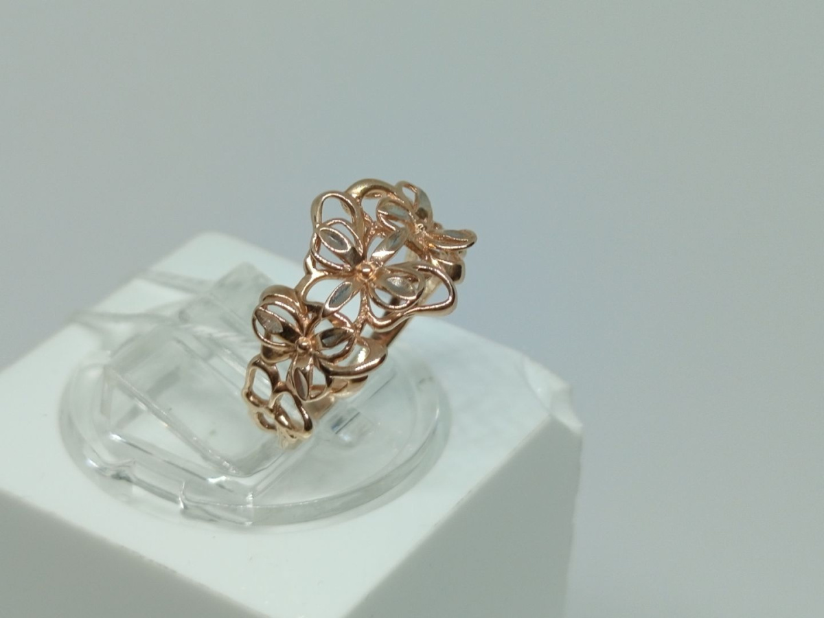 КОЛБКМ585 КОЛЬЦО БЕЗ КАМНЯ (Au 585)