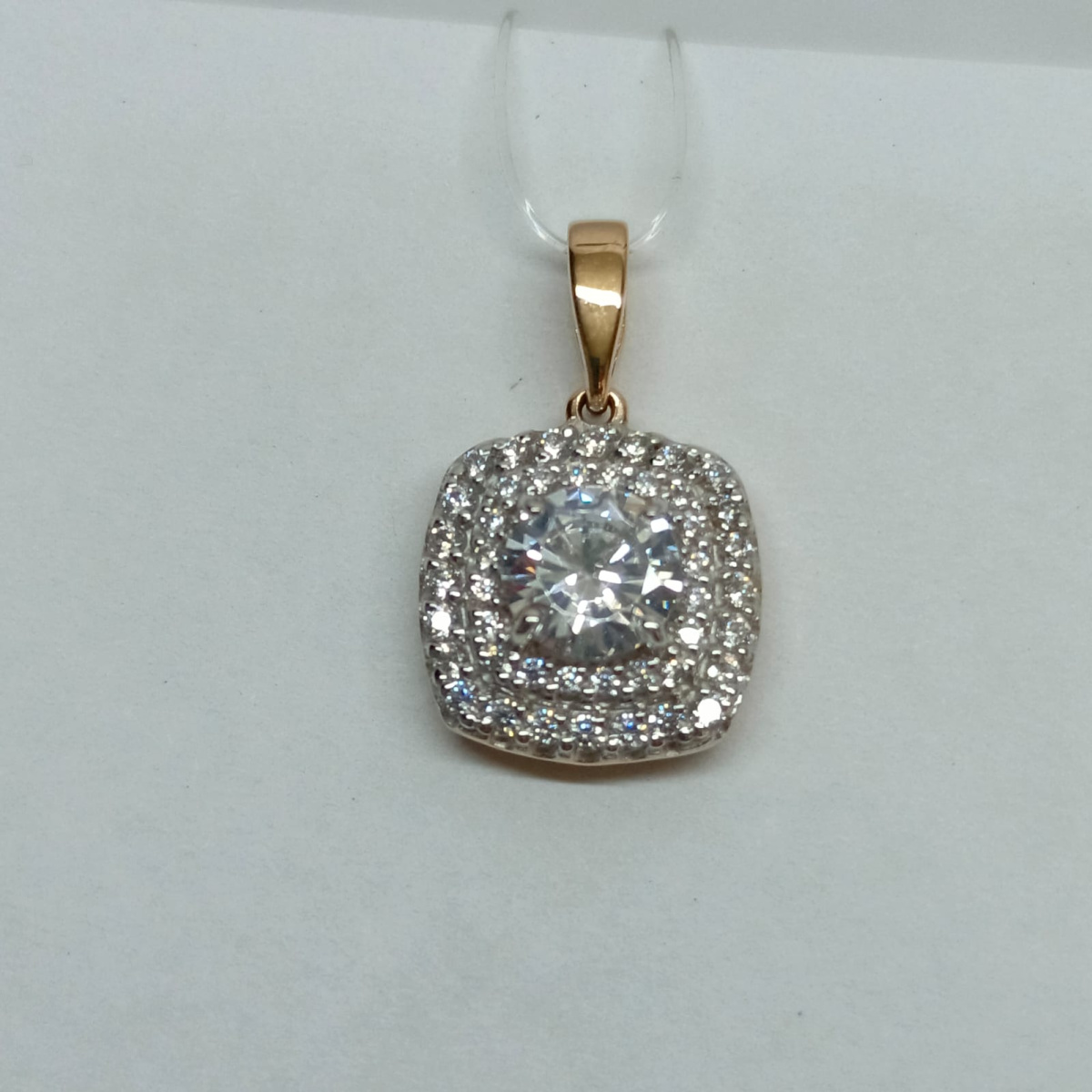 ПОДВЕСКА С КАМНЯМИ (Au 585)