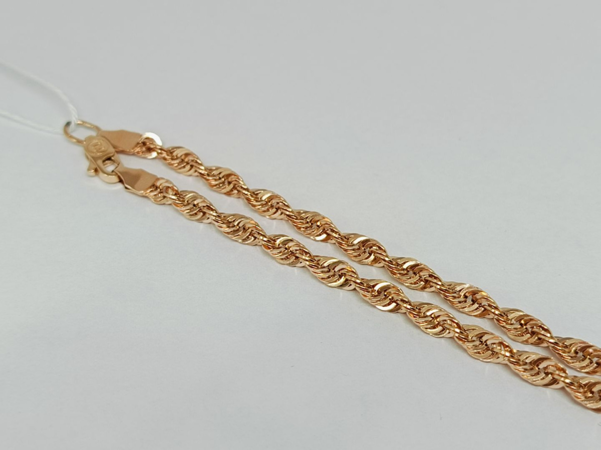 ЦПВР585 ЦЕПЬ ПУСТОТЕЛАЯ Веревка (Au 585)