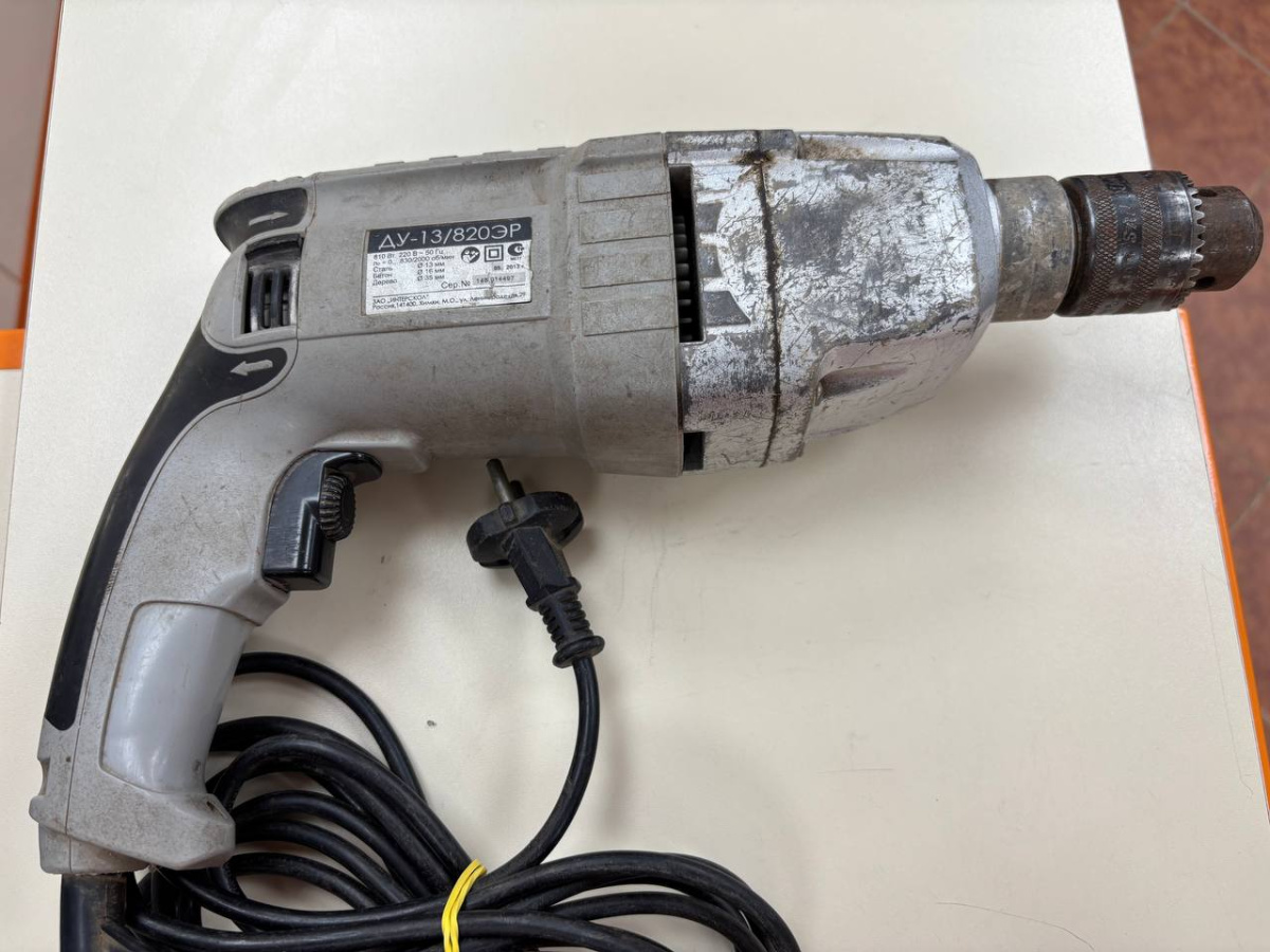 Дрель-ударная Интерскол ДУ-13/820ЭР