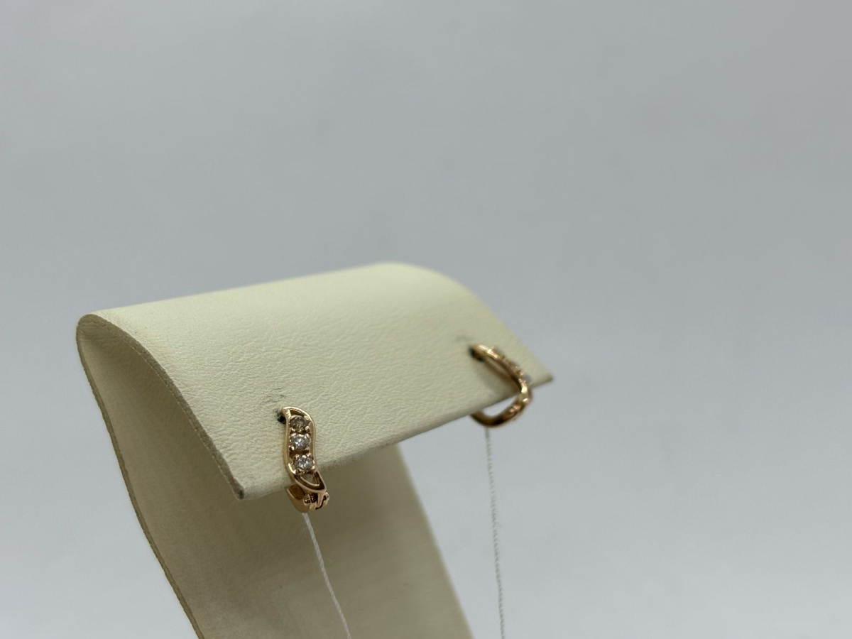 СЕРЬГИ БРИЛЛИАНТ (Au 585)