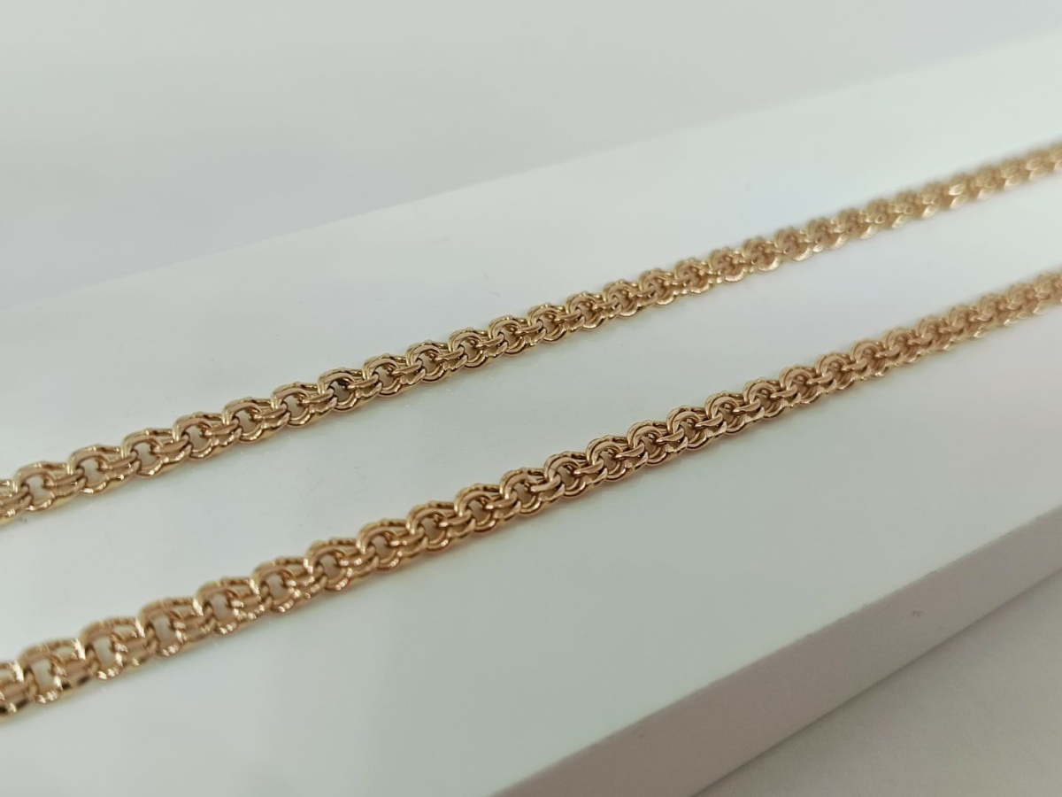 ЦЕПЬ ПОЛНОВЕСНАЯ Бисмарк (Au 585)