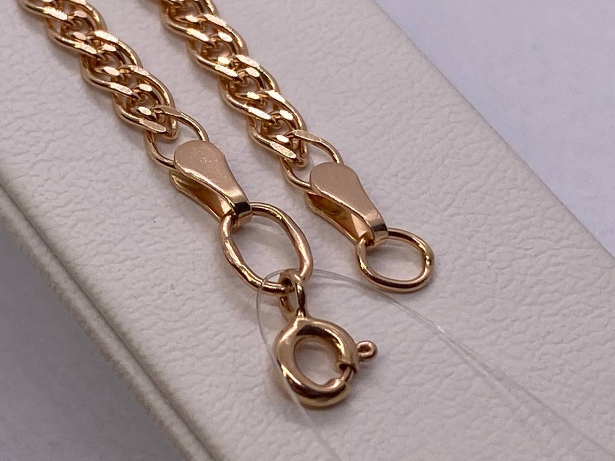 7060155-17 БРАСЛЕТ ПОЛНОВЕСНЫЙ Нона (Au 585) 7060155-17 БРАСЛЕТ ПОЛНОВЕСНЫЙ Нона (Au 585)