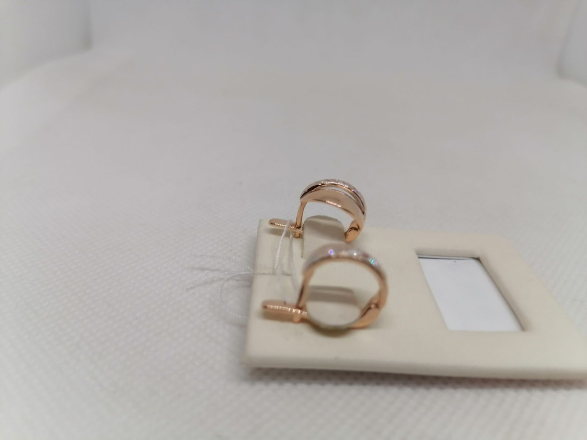 СЕРЬГИ С КАМНЯМИ (Au 585)