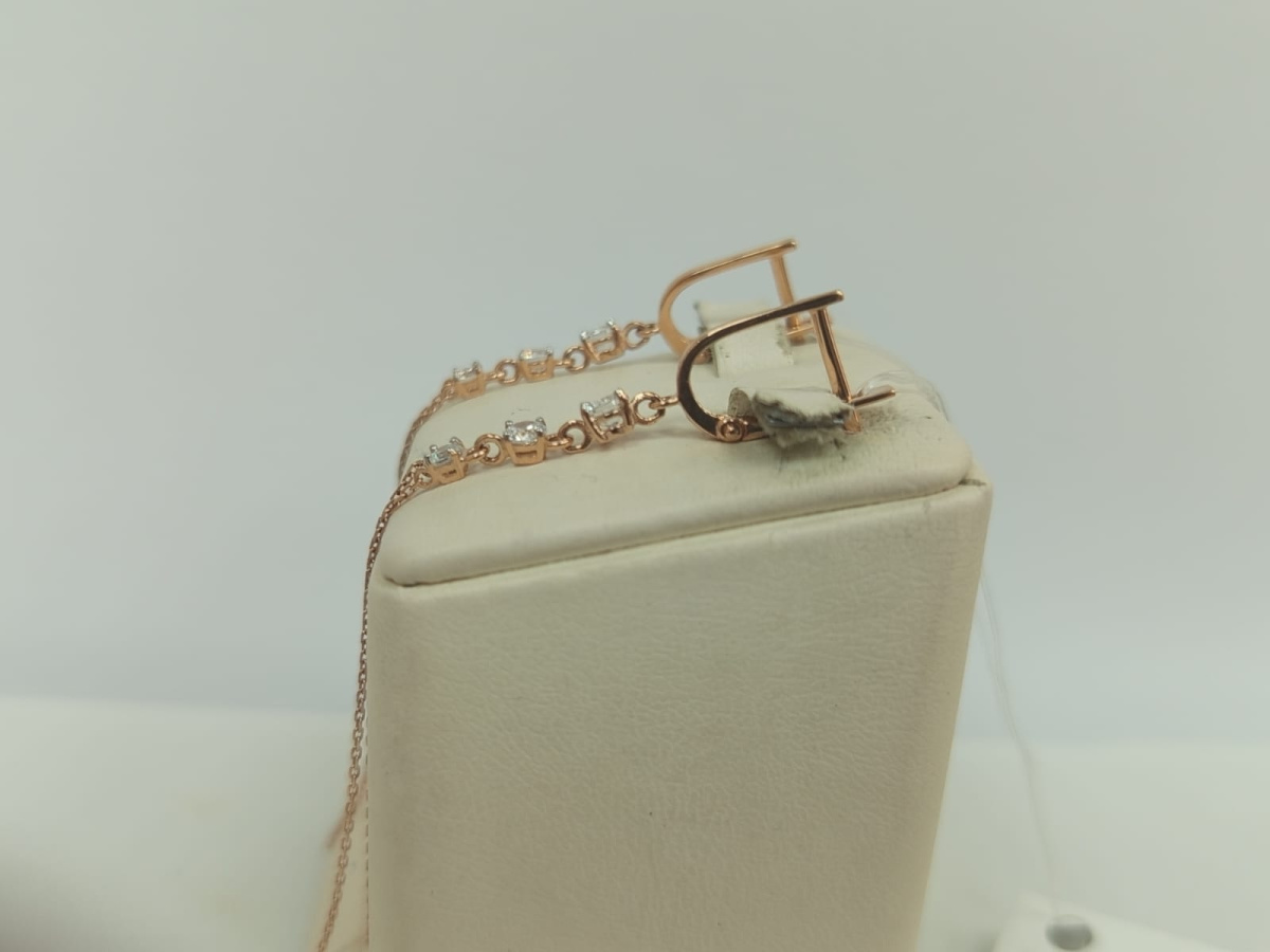 СЕРЬГИ С КАМНЯМИ (Au 585)