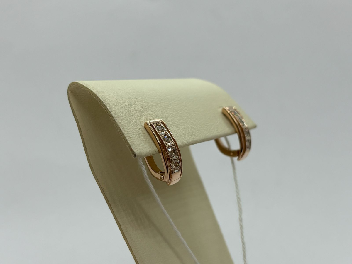 СЕРЬГИ БРИЛЛИАНТ (Au 585)