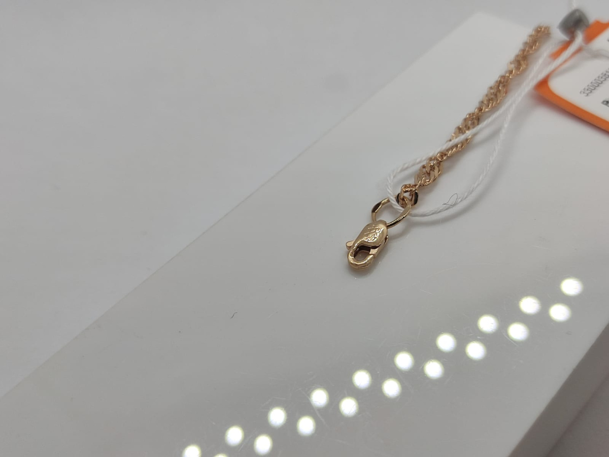 БРАСЛЕТ ПОЛНОВЕСНЫЙ Сингапур Au 585