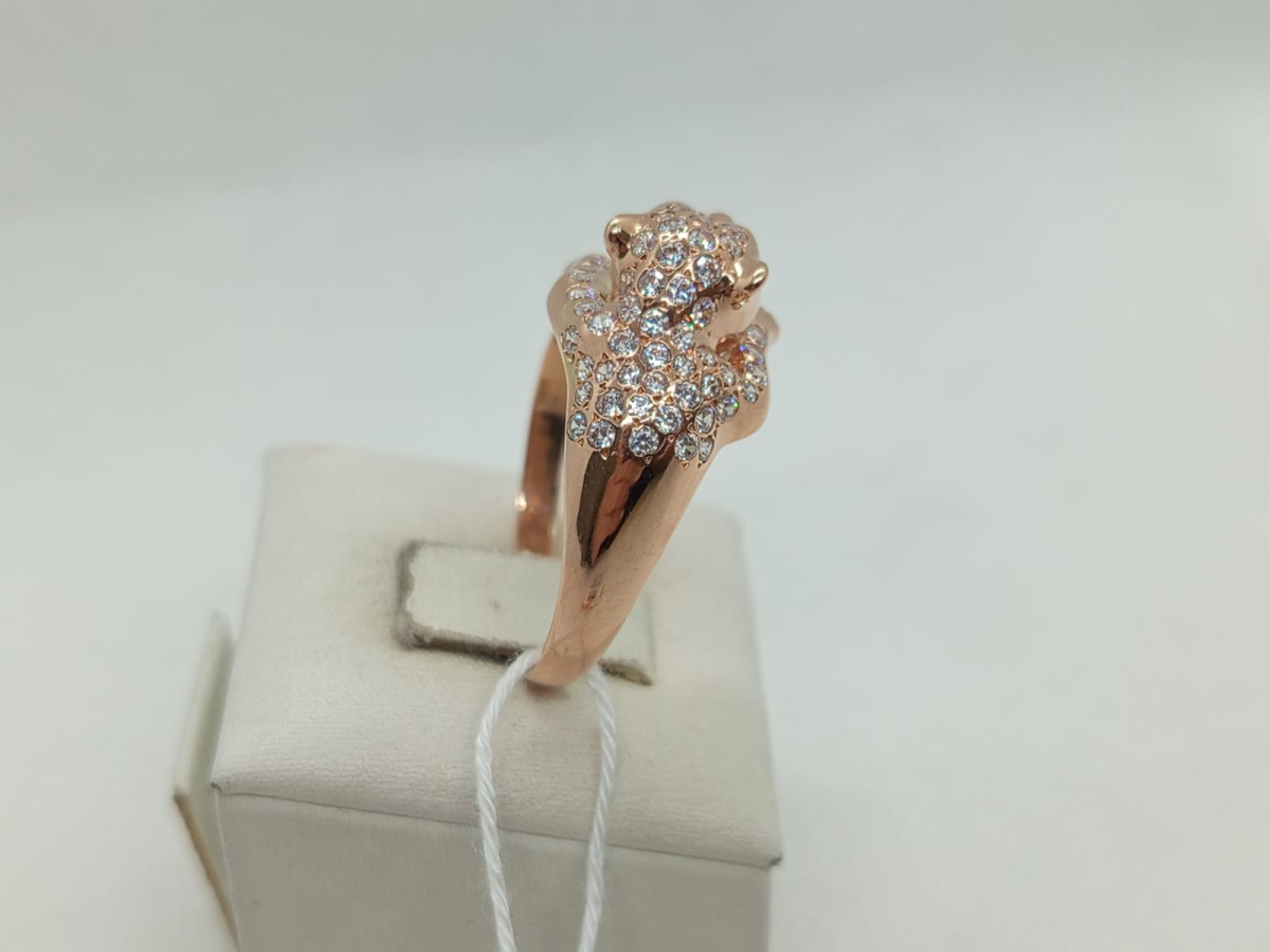 КОЛКМИ585 КОЛЬЦО С КАМНЯМИ (Au 585)