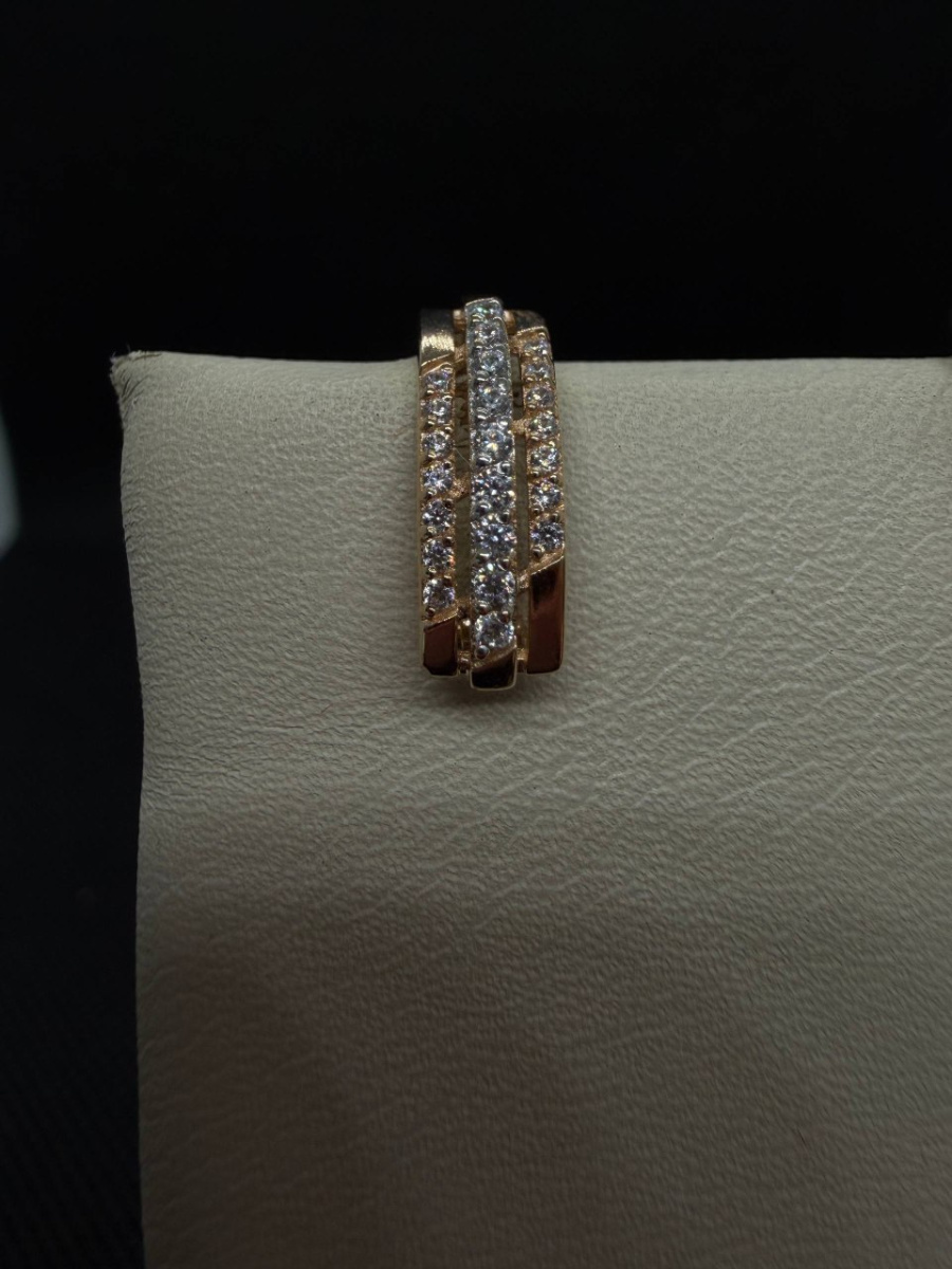 СЕРЬГИ С КАМНЯМИ (Au 585)