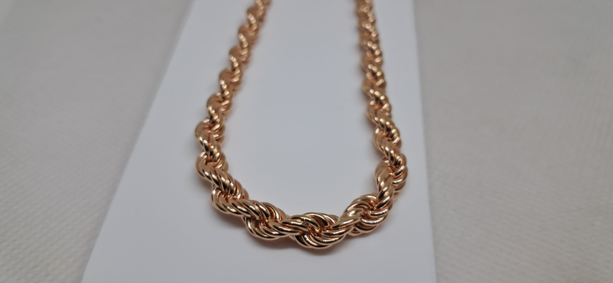 ЦЛВР585 ЦЕПЬ ПОЛНОВЕСНАЯ Веревка (Au 585)