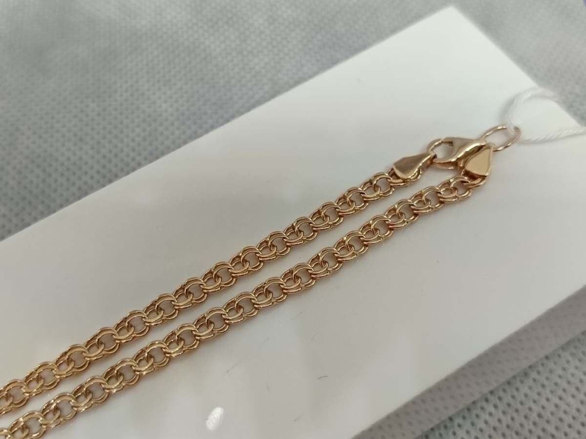 ЦЛБС585 ЦЕПЬ ПОЛНОВЕСНАЯ Бисмарк (Au 585)