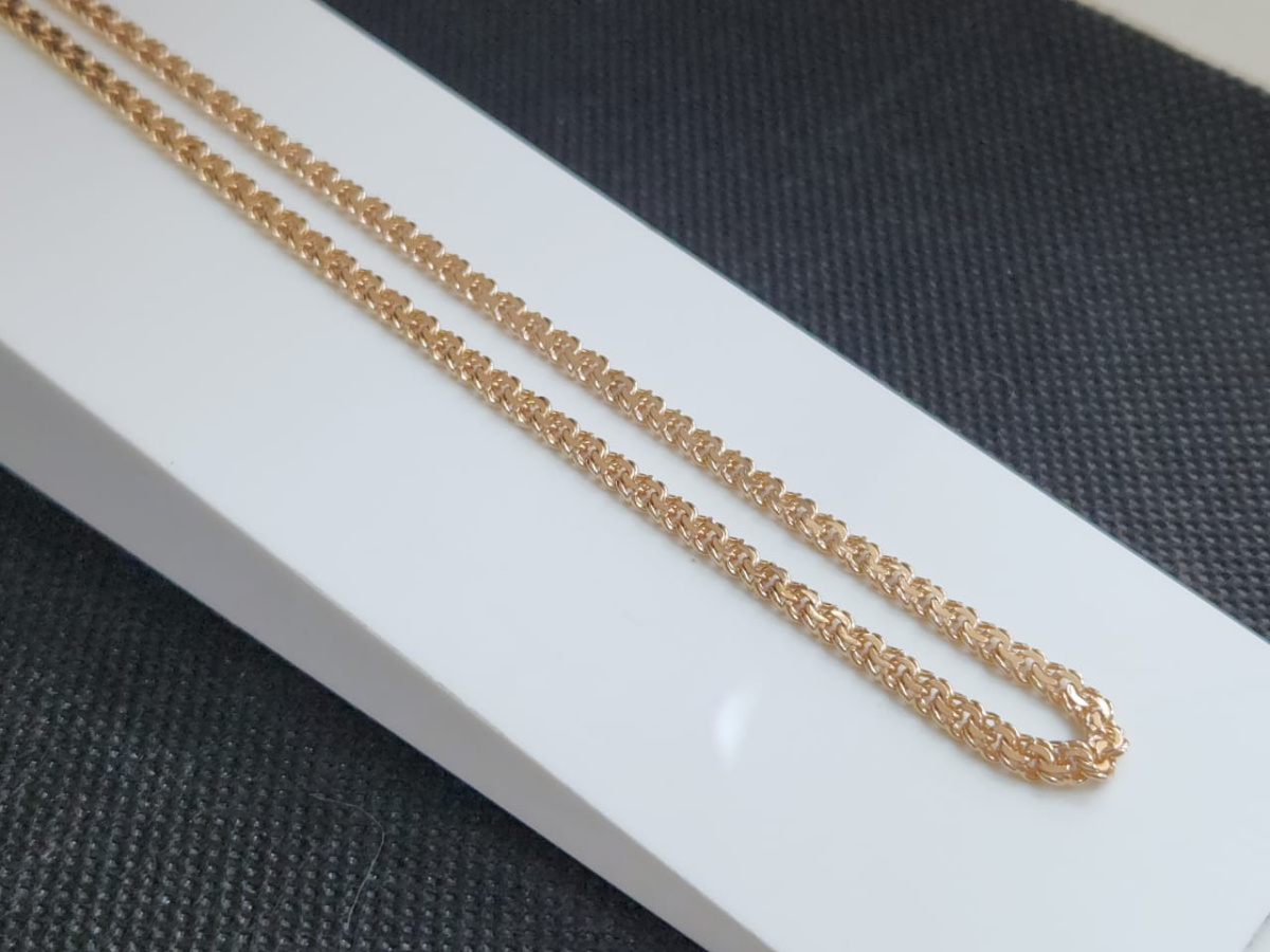 ЦЕПЬ ПОЛНОВЕСНАЯ Бисмарк (Au 585)