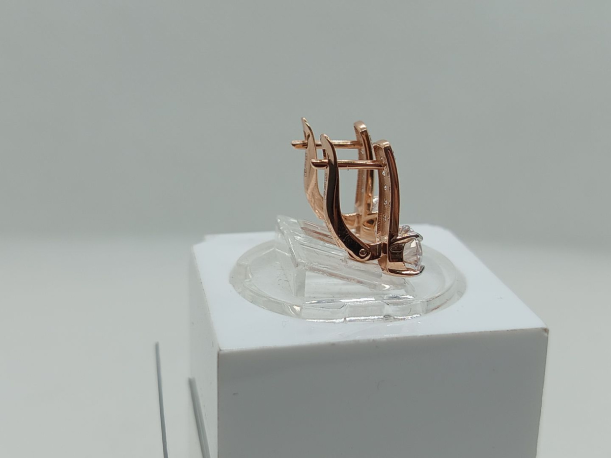 СЕРЬГИ С КАМНЯМИ (Au 585)