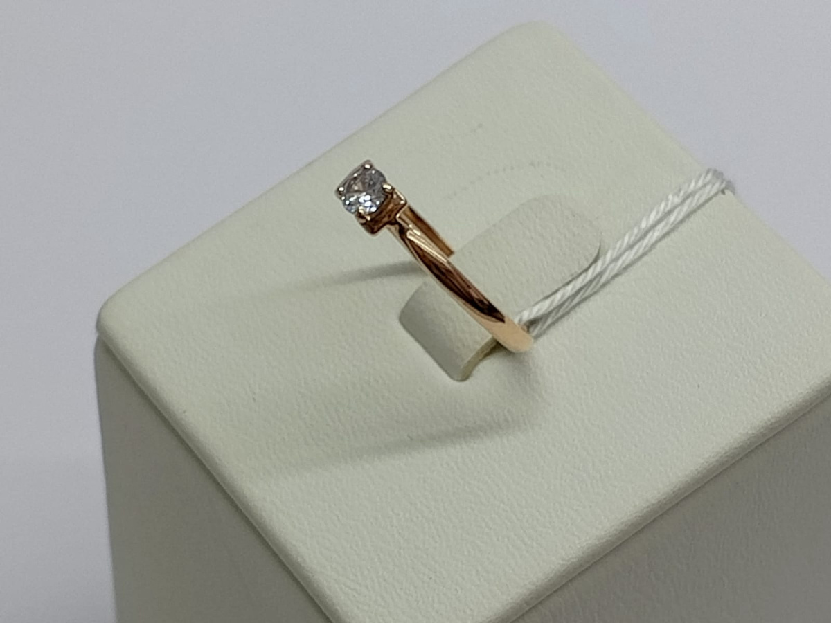 КОЛЬЦО С КАМНЕМ (Au 585)