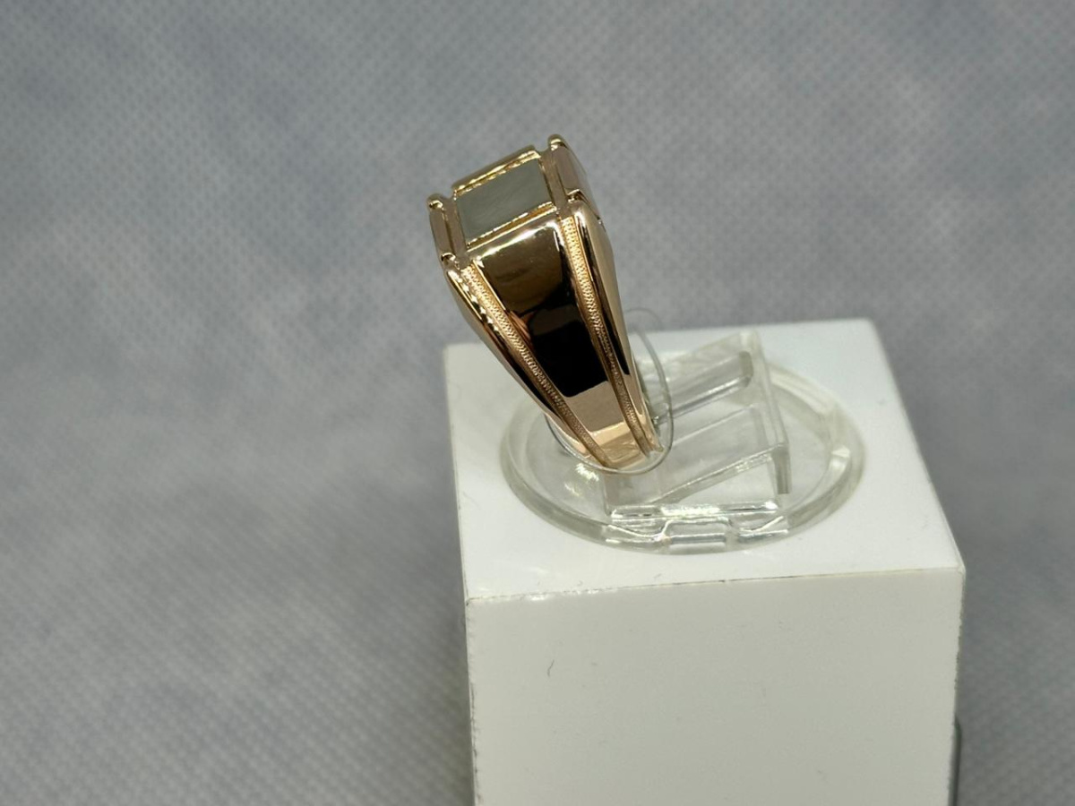 КОЛЬЦО ПЕЧАТКА без камня (Au 585)