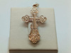 ПОДВЕСКА КРЕСТ БЕЗ КАМНЯ (Au 585)
