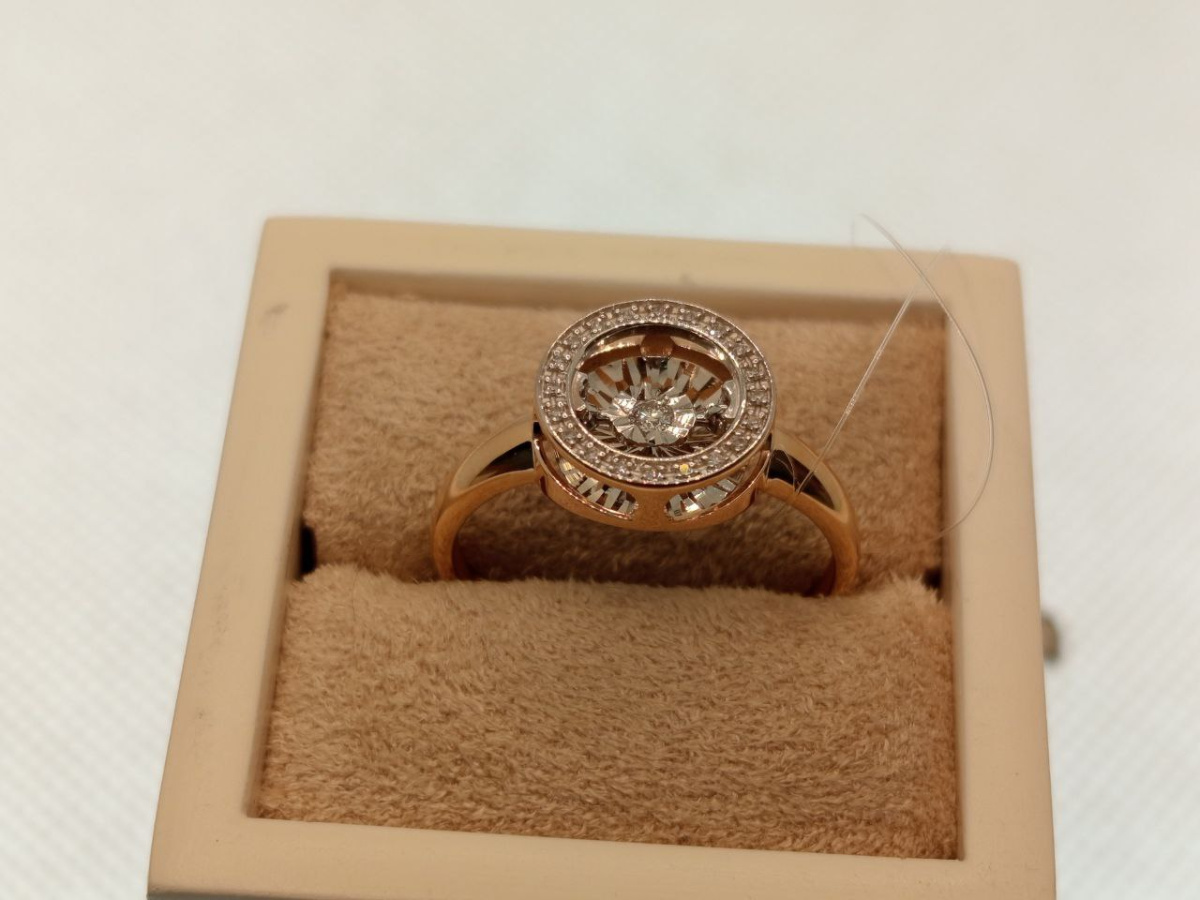 КОЛЬЦО БРИЛЛИАНТ (Au 585)