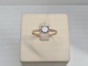 010184 КОЛЬЦО С КАМНЕМ (Au 585)