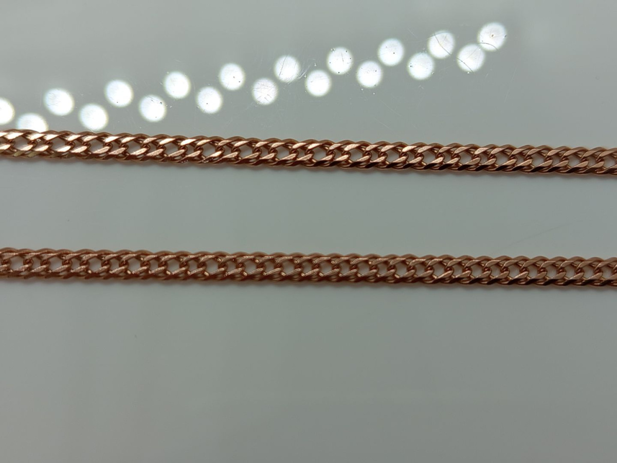 ЦЕПЬ ПОЛНОВЕСНАЯ Ромб двойной (Au 585)