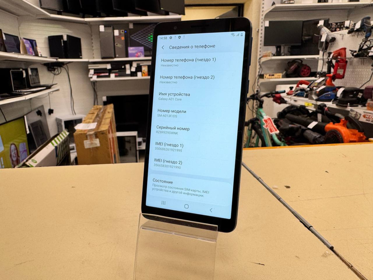 Смартфон Samsung Galaxy A01 Core 2/16