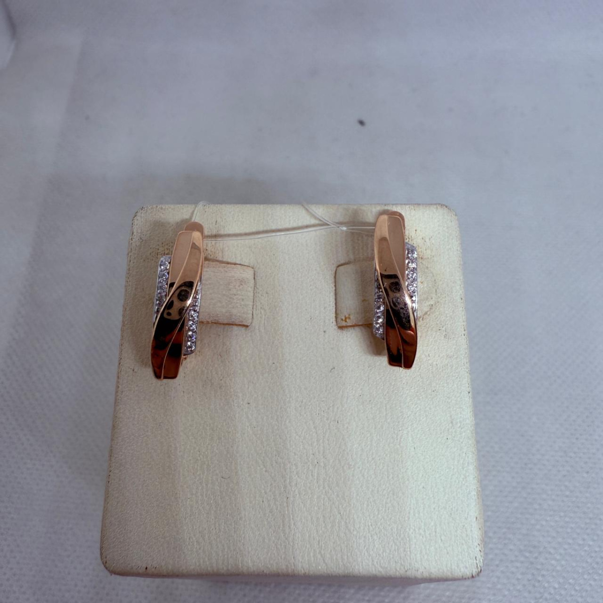 СЕРЬГИ С КАМНЯМИ (Au 585)