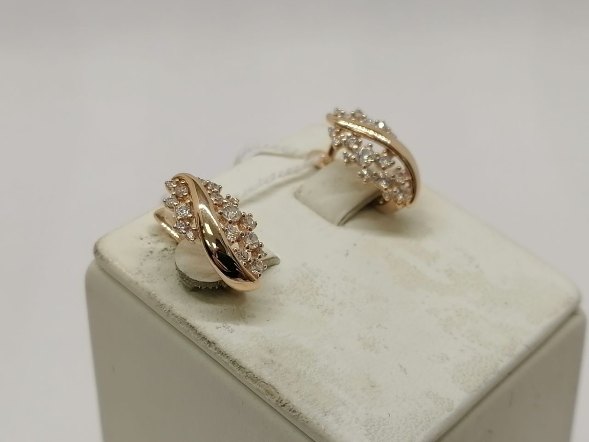 СКМИ585 СЕРЬГИ С КАМНЯМИ (Au 585) СКМИ585 СЕРЬГИ С КАМНЯМИ (Au 585)
